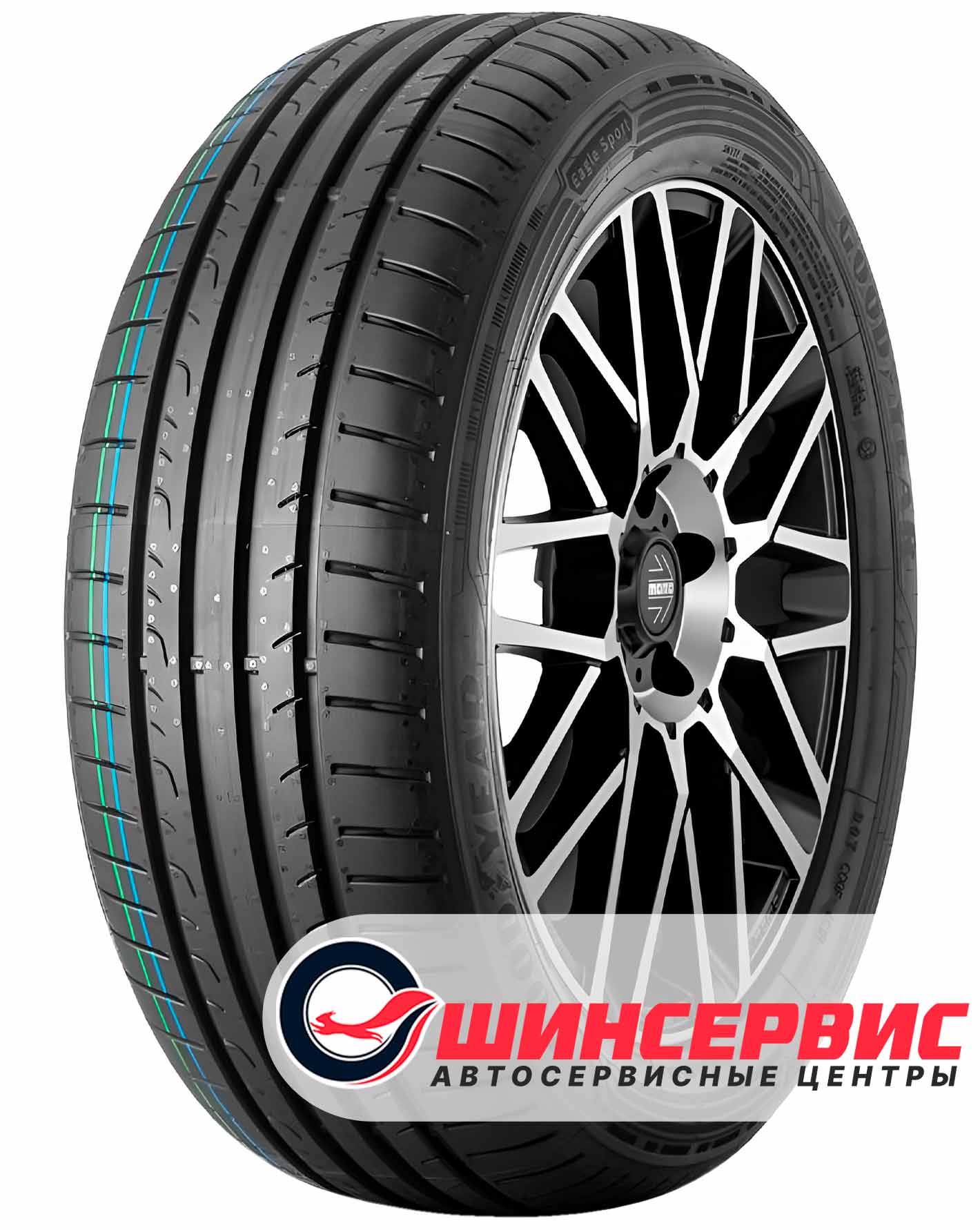 Летняя шина Goodyear 235/55 R19 Eagle Sport 2 SUV 105V