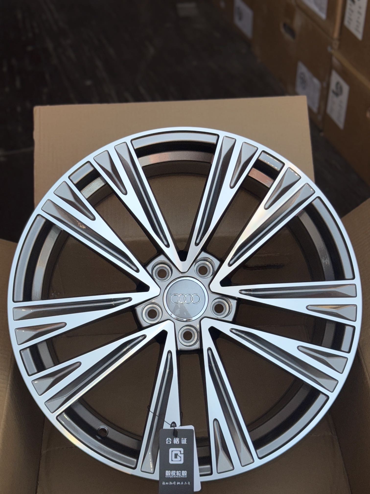 Диск STG XN-5142 8.5x19 5/112 ET35 D66.6 GMF