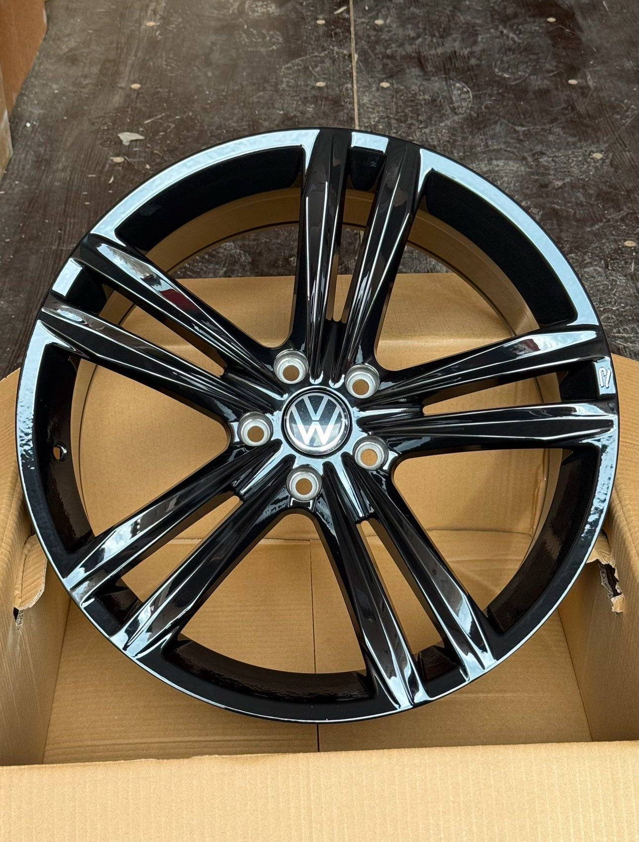 Диск RPL ANZ-5468 7.5x17 5/100 ET38 D57.1 BLACK