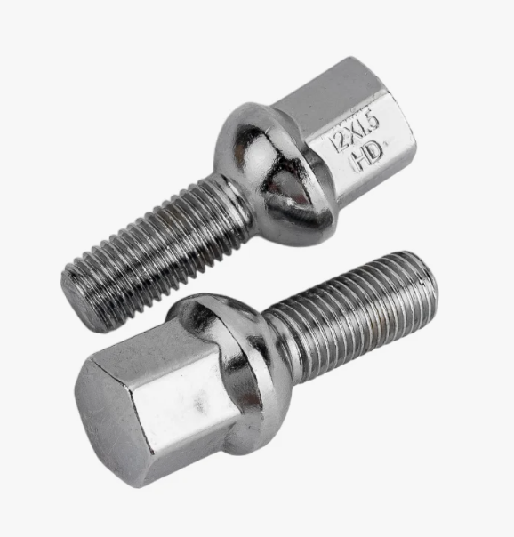 Болт колеса LS М12х1,5х28, ключ 17, сфера, хром, JN-804