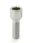 Болт колеса LS М12х1,5х28, внутренний шестигранный ключ, конус, хром, JN-305