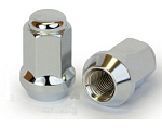 Гайка колеса закрытая LS M12х1,25, ключ 17, конус, хром, H-1976