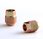Гайка колеса открытая LS M12х1,5, ключ 19, конус, цинк, H-0057