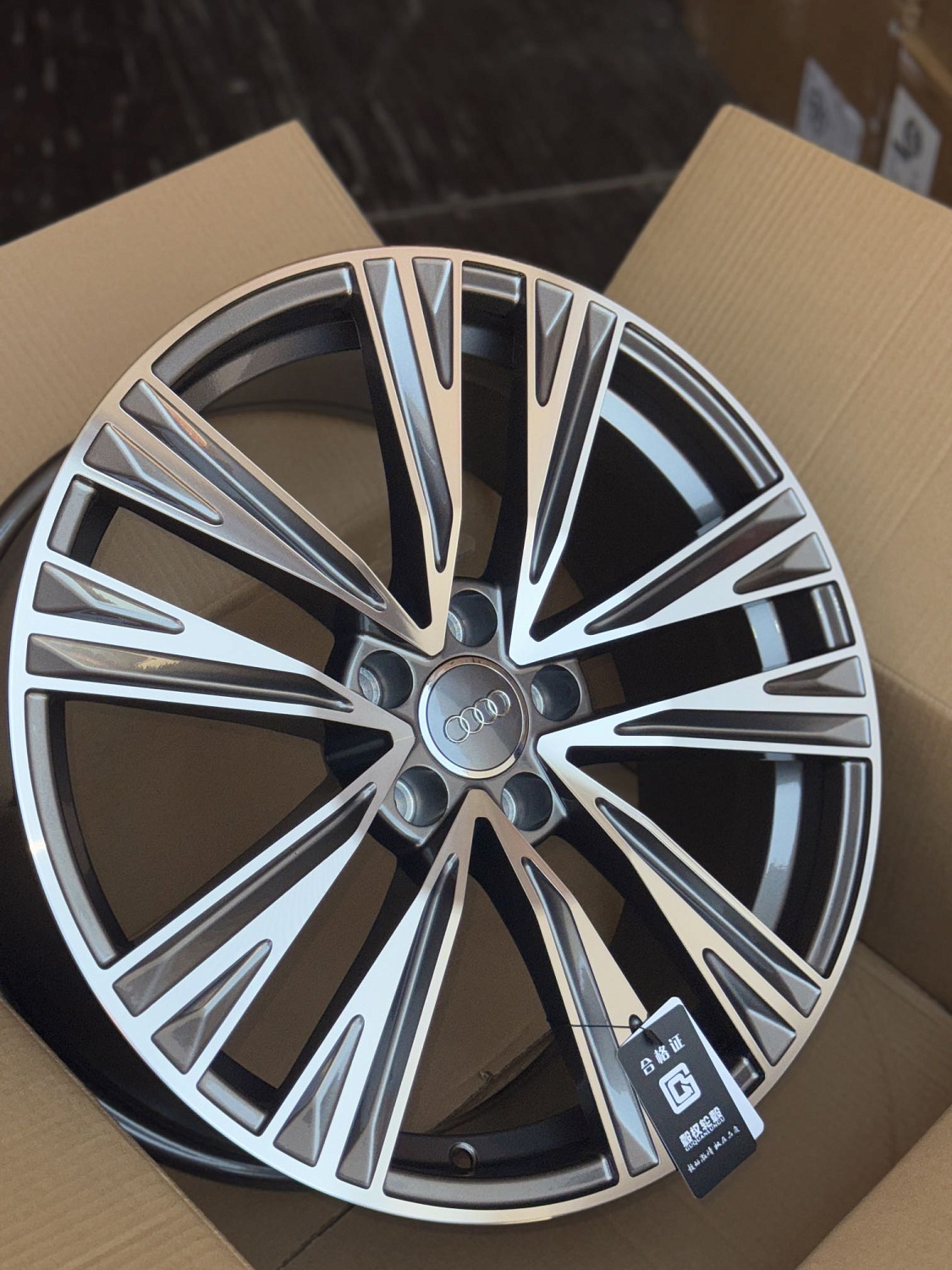 Диск STG XN-5142 8.5x19 5/112 ET35 D66.6 GMF