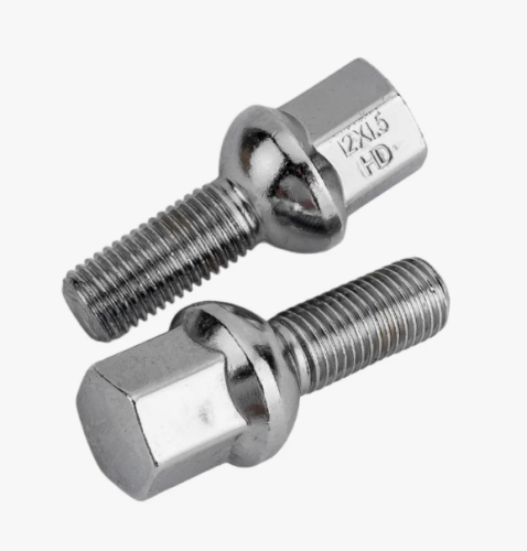 Болт колеса LS М12х1,5х28, ключ 17, сфера, хром, JN-804