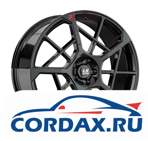 Диск LS Forged LS FG36 9,5x22  5/108 ET48 D63,3 BK