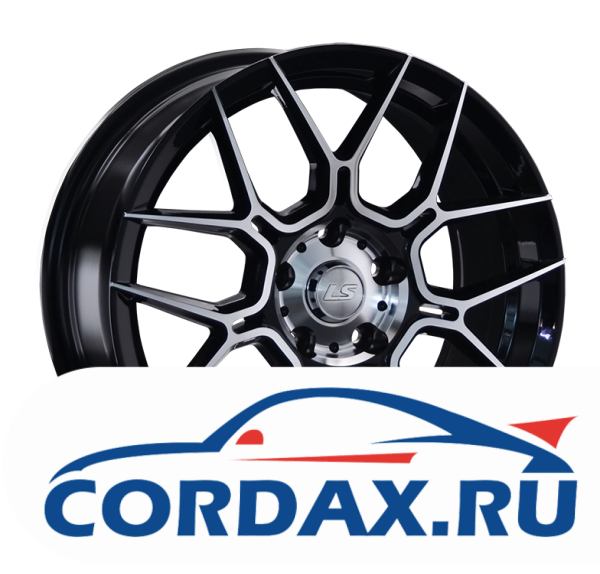 Диск LS LS 1265 7,5x17  5/114,3 ET40 D60,1 BKF