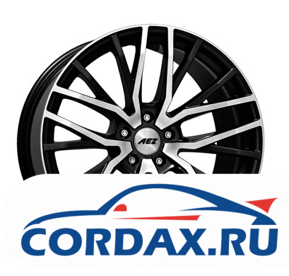 Диск AEZ Panama dark 8.0x19 5/ ET40 D63.4 HBFP