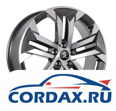 Диск Premium Series КР015 Sportage_Tucson 7.5x19 5/114.3 ET51 D67.1 GlossGrapfp