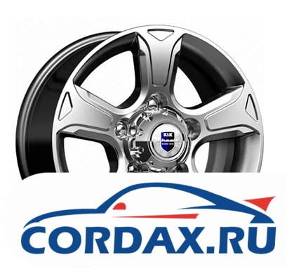 Диск КиК Атлант 7x16 5/139.7 ET35 D98.1 HB