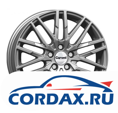 Диск Carwel Кобра 6x16 5/100 ET40 D57.1 S
