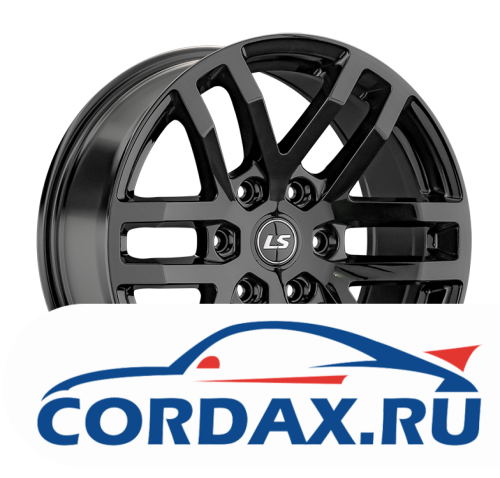 Диск LS LS 1279 9x18  6/139,7 ET30 D100,1 BK