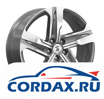 Диск Premium Series КР004 Sorento 7.5x19 5/114.3 ET49 D67.1 GlossGrapfp