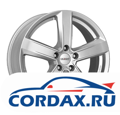 Диск Dezent TU silver 6.5x16 5/ ET48 D70.1 S