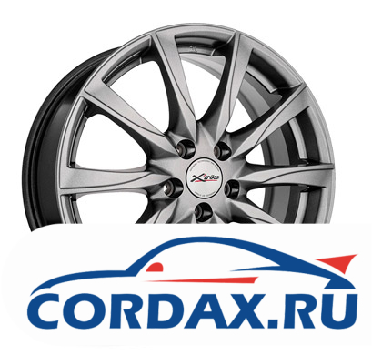 Диск X-trike X-120M 7.0x17 5/114.30 ET45 D67.1 HB