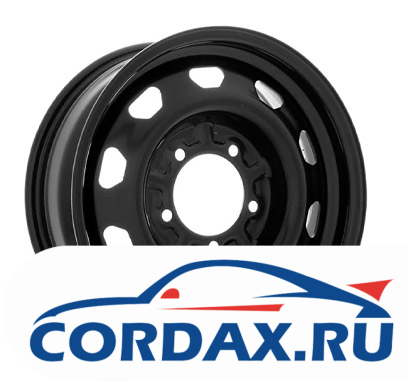 Диск TREBL UAZ PATRIOT 6.5x16 5/139.7 ET40 D108.6 Black