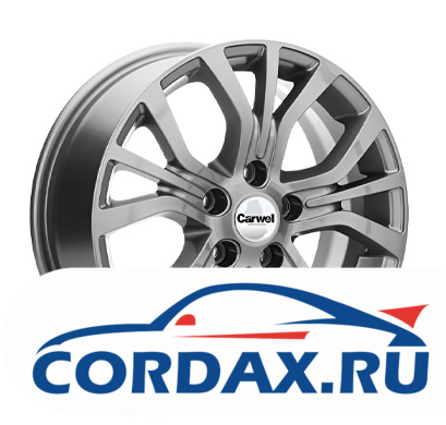Диск Carwel Лум 6.5x16 5/120 ET51 D65.1 Grey
