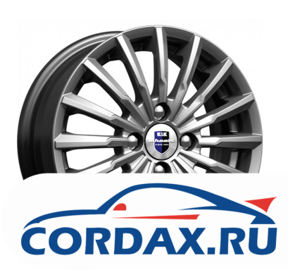 Диск КиК Акцент-Оригинал 7x17 4/100 ET43 D60.1 HB