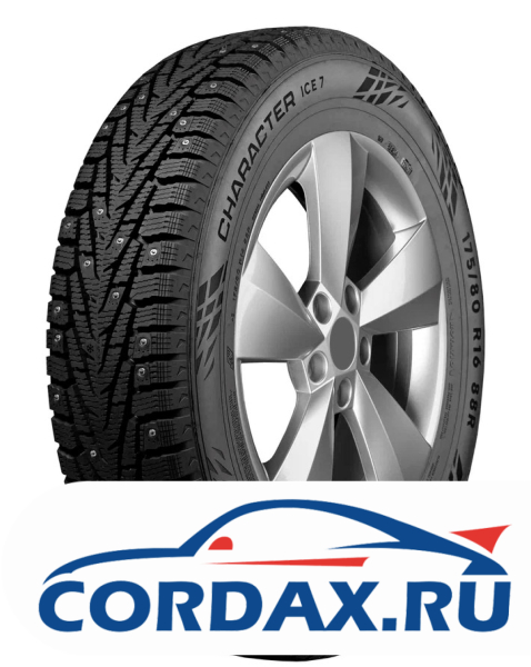 Зимняя шина Ikon 215/55 R16 Character Ice 7 (Nordman 7) 97T Шипы