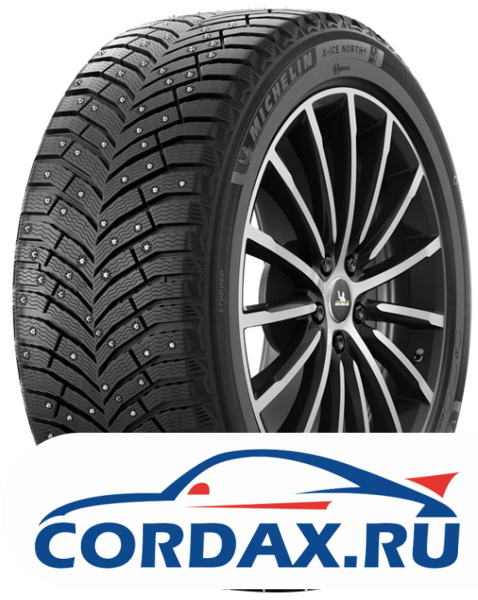 Зимняя шина Michelin 255/45 R18 X-Ice North 4 103T Шипы
