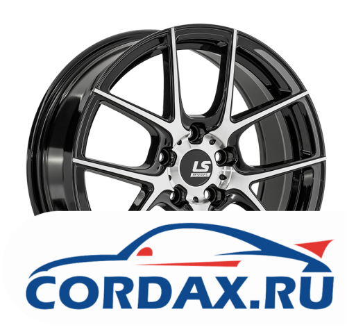 Диск LS FlowForming LS RC06 7,5x17  5/114,3 ET40 D67,1 BKF