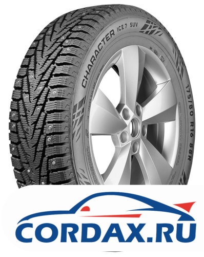 Зимняя шина Ikon 225/55 R18 Character Ice 7 SUV (Nordman 7 SUV) 102T Шипы