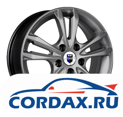 Диск КиК Samara 6x16 5/100 ET40 D67.1 HB