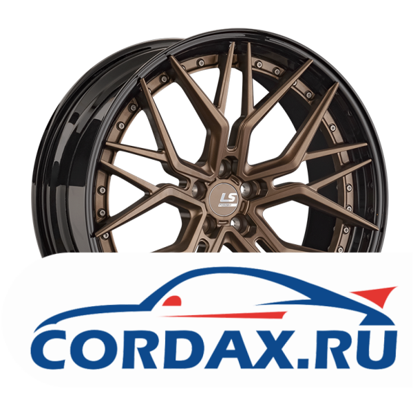 Диск LS Forged LS FG35 10x22  5/112 ET18 D66,6 BZ/BK