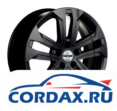 Диск Carwel Куж 7x18 5/114.3 ET40 D66.5 Black