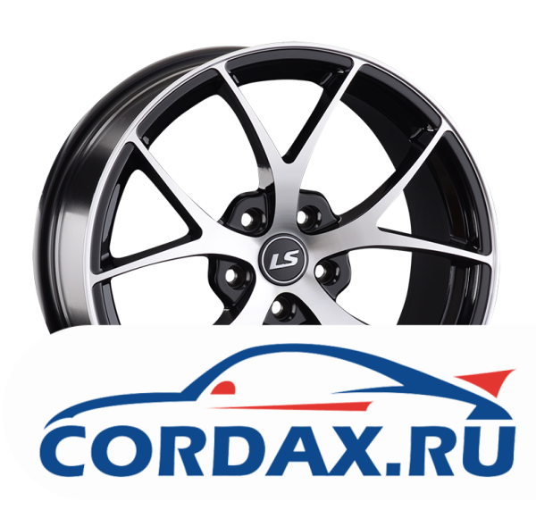 Диск LS LS 845 8,5x18  5/114,3 ET35 D67,1 BKF