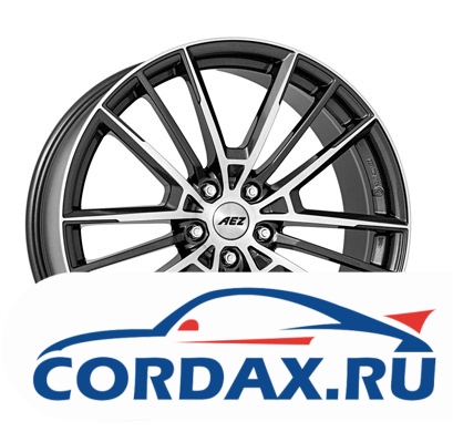 Диск AEZ Kaiman dark 9.0x19 5/112.00 ET46 D70.1 HBFP