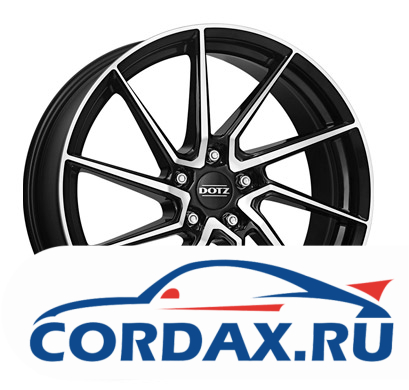 Диск Dotz Spa dark 8.0x18 5/112.00 ET40 D70.1 BFP