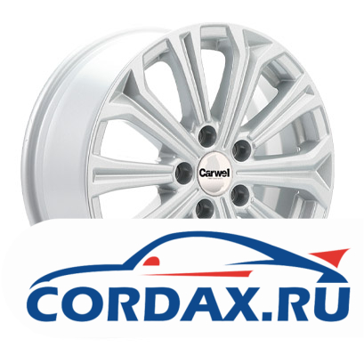 Диск Carwel Кудро 6.5x16 5/114.3 ET43 D67.1 S