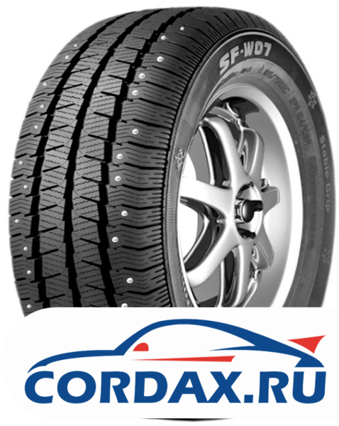 Зимняя шина Sunfull 155/ R12C SF-W07 88/86Q Шипы