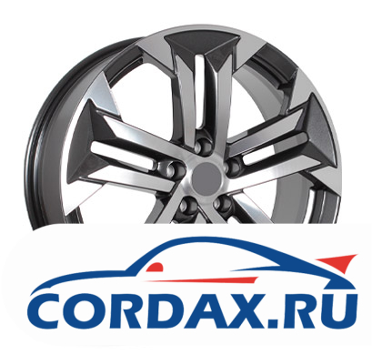 Диск Premium Series КР015 Jaecoo J7 7.5x19 5/108 ET47 D60.1 GGFP