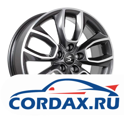 Диск Premium Series КР001 Outlander 7x18 5/114.3 ET38 D67.1 GGFP