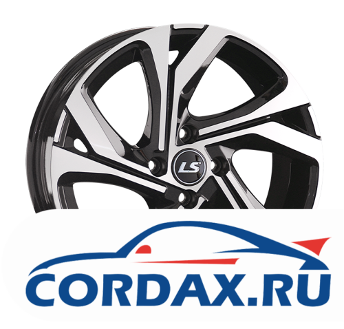 Диск LS LS 1307 6,5x16  5/114,3 ET40 D67,1 BKF