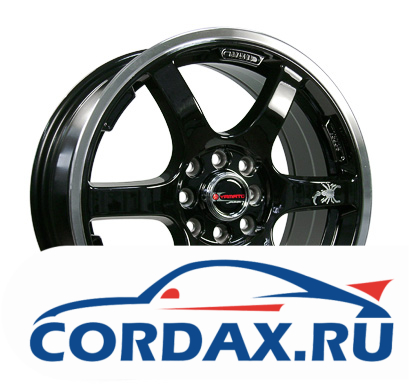 Диск Yamato Nomura 7x17 5/114.3 ET35 D60.1 BKL