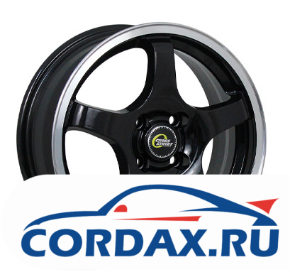 Диск Cross Street CR-14 6.0x15 4/ ET40 D58.6 BKL