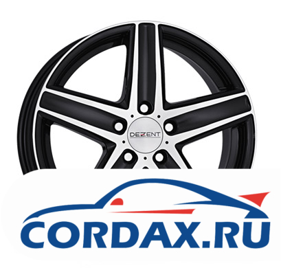 Диск Dezent TG dark 7x17 5/112 ET40 D66.6 BFP