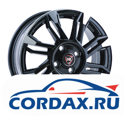 Диск NZ F-8 6.5x16 4/100 ET48 D73.1 BKPS