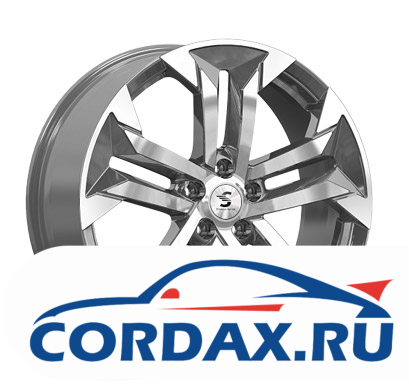 Диск Premium Series КР015 Jaecoo J7 7.5x19 5/108 ET47 D60.1 GlossGrapfp