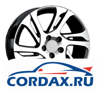 Диск Legeartis Optima V21 7.5x18 5/108.00 ET55 D63.3 BFP
