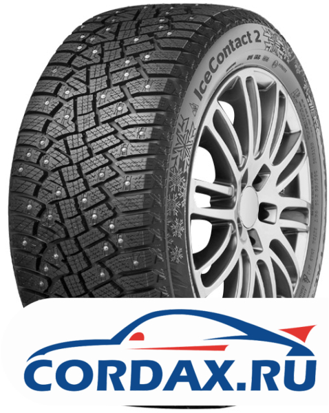 Зимняя шина Continental 215/60 R16 IceContact 2 KD 99T Шипы