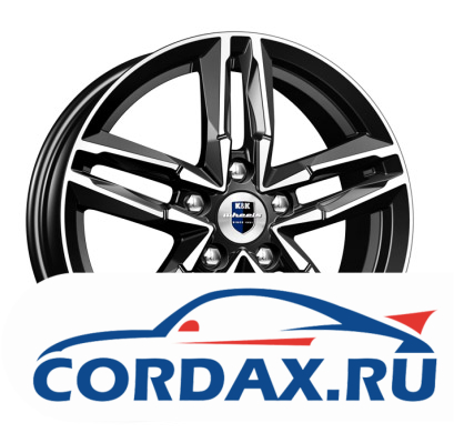 Диск КиК Sayan 6x16 5/100 ET38 D57.1 BFP