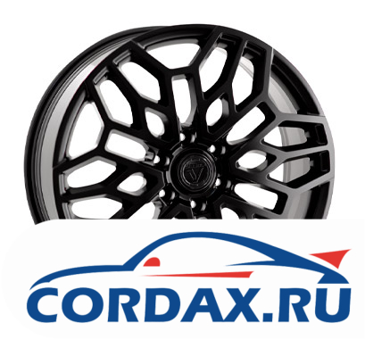 Диск Vissol F-3600 9x22 6/139.7 ET45 D64.1 SatinBlack