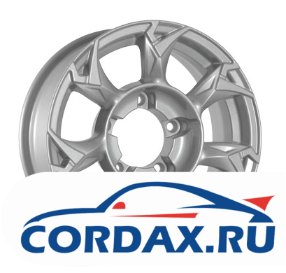 Диск Carwel Гурон 5.5x15 5/139.7 ET5 D108.1 Grey