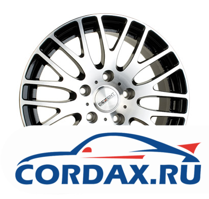 Диск Dezent RG dark 7.5x17 5/108 ET48 D70.1 BFP