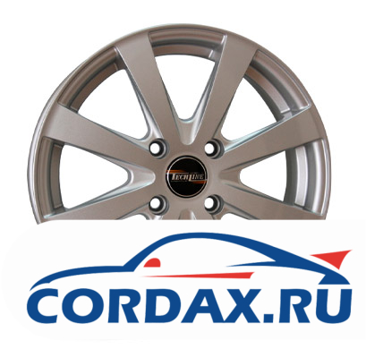 Диск Tech Line 634 6x16 4/114.3 ET40 D67.1 S