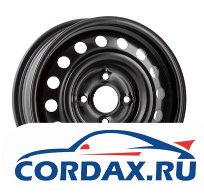 Диск TREBL X40003 6x15 4/100 ET40 D56.6 Black